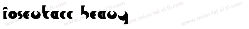 IosevkaCC Heavy字体转换